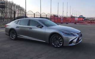 Тест-драйв Lexus LS 2019 года — фото, характеристики, цены и комплектации