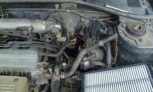Что делать с плохо греющей печкой в Toyota Corona