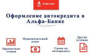 Автокредит Альфа банк: плюсы и минусы