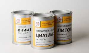 Смазка ВНИИНП. Характеристики