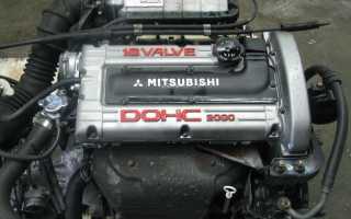 Контрактный двигатель Mitsubishi 4G63: технические характеристики