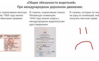 Нужны ли международные водительские права в Европе?