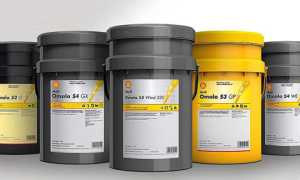 Редукторные масла Shell Omala