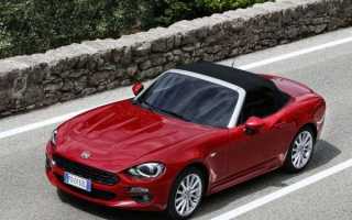 Обзор Fiat 124 Spider 2017: технические характеристики, цены