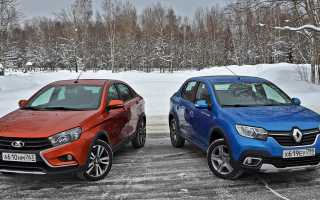 Сравнение Lada Vesta Cross и Renault Logan Stepway: технические характеристики, фото, комплектации и цены