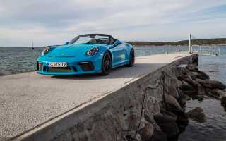 Тест-драйв Porsche 911 Speedster: как едет самый дорогой «Порше»