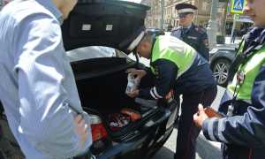 Провоз личных вещей и багажа по новому регламенту МВД в автомобиле