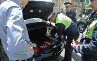 Провоз личных вещей и багажа по новому регламенту МВД в автомобиле